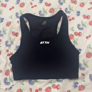 Kith Black Sports Bra